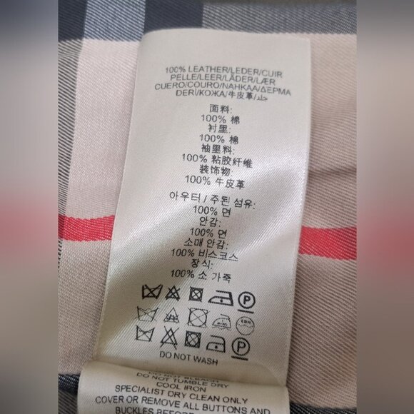 Burberry Queensborough Trench Coat Jacket Army Green Garbardine Mid-Length 4 US - Picture 14 of 16